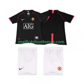 Maillot/Tenue Manchester United 2007 2008 Retro Enfant Exterieur